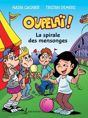 cover image of La spirale des mensonges